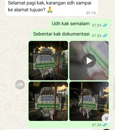 Pengiriman Papan Bunga Selamat Watuagung Baturetno